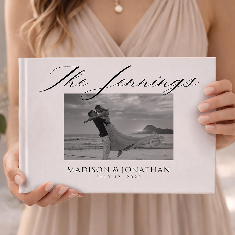 Personalized Wedding Guest Boo - Custom Photo Book 评论和价格